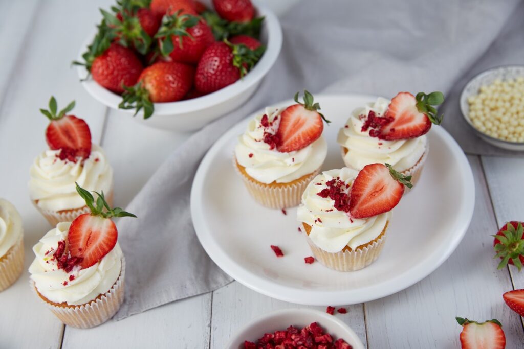 Strawberry Cupcakes