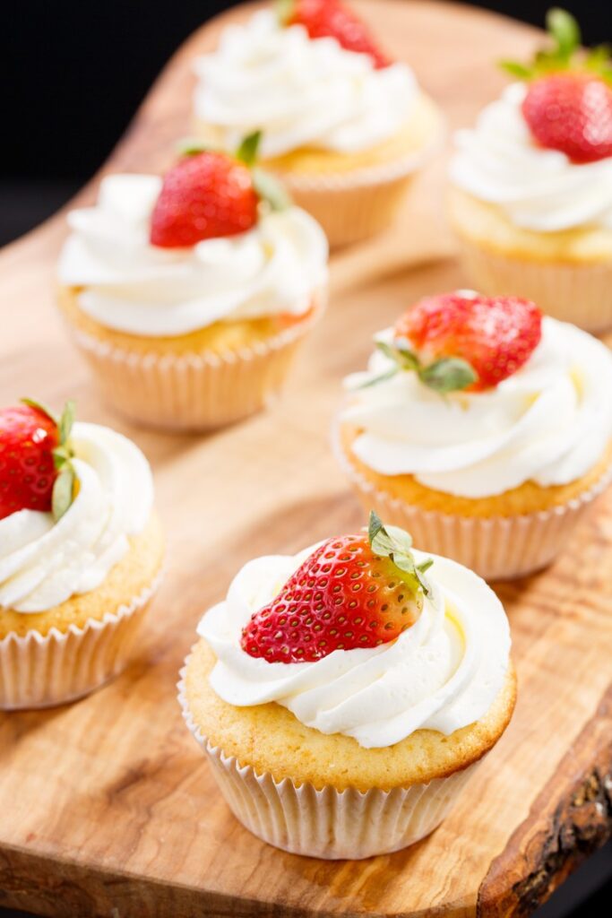 Strawberry Cupcakes