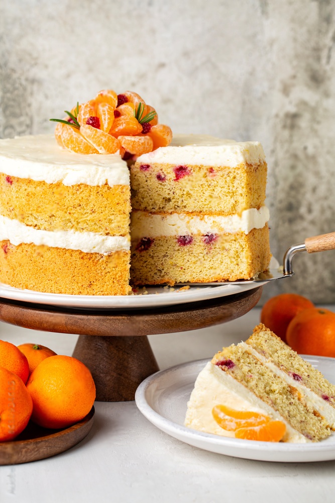 Cranberry Orange Cake