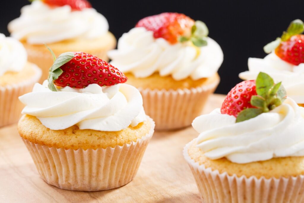 Strawberry Cupcakes