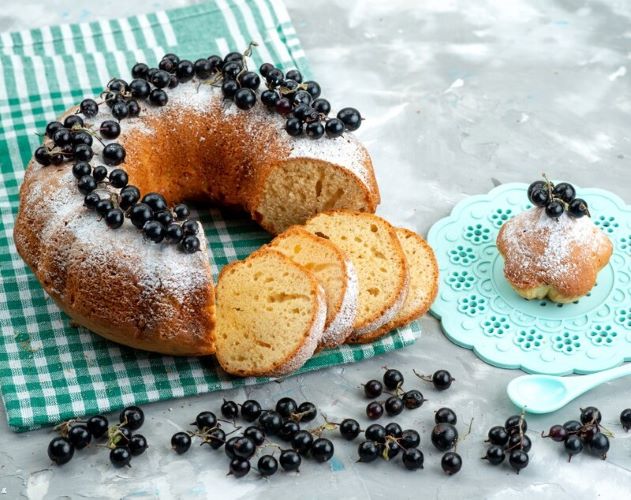 Blueberry Pound Cake