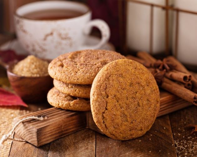 Pumpkin Snickerdoodle Cookies