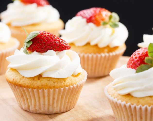 Strawberry Cupcakes