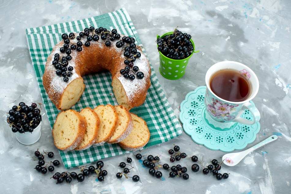 Blueberry Pound Cake