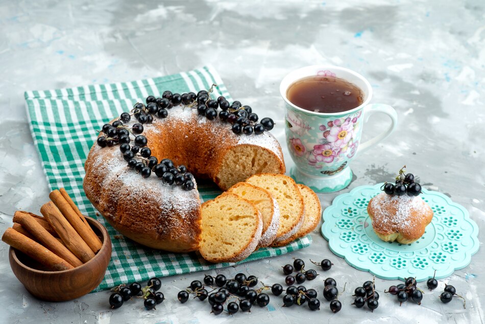 Blueberry Pound Cake