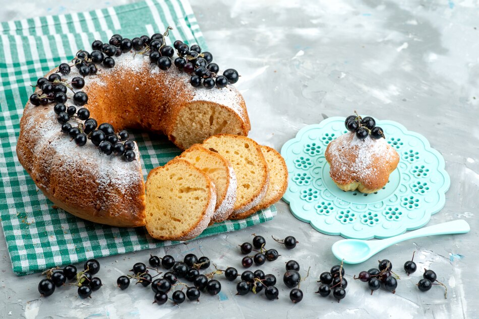 Blueberry Pound Cake