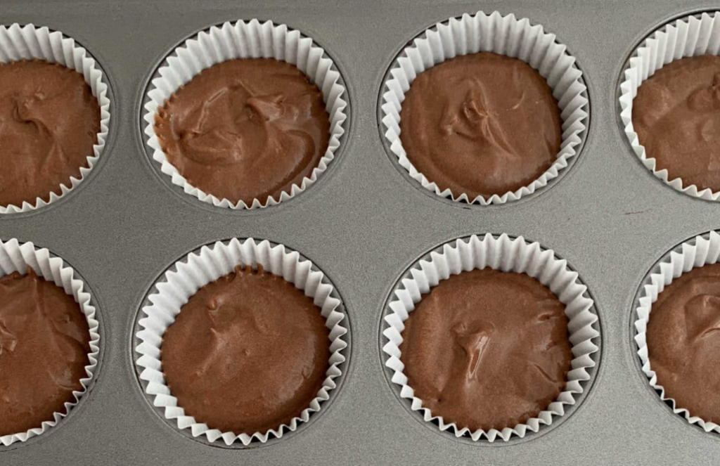 Chocolate Peanut Butter Cupcakes