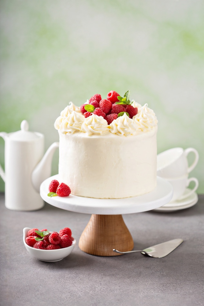 White Chocolate Raspberry Cake Recipe