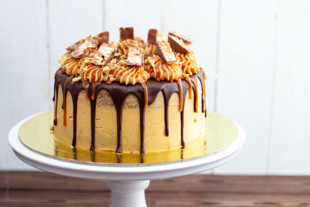 Chocolate Caramel Cake