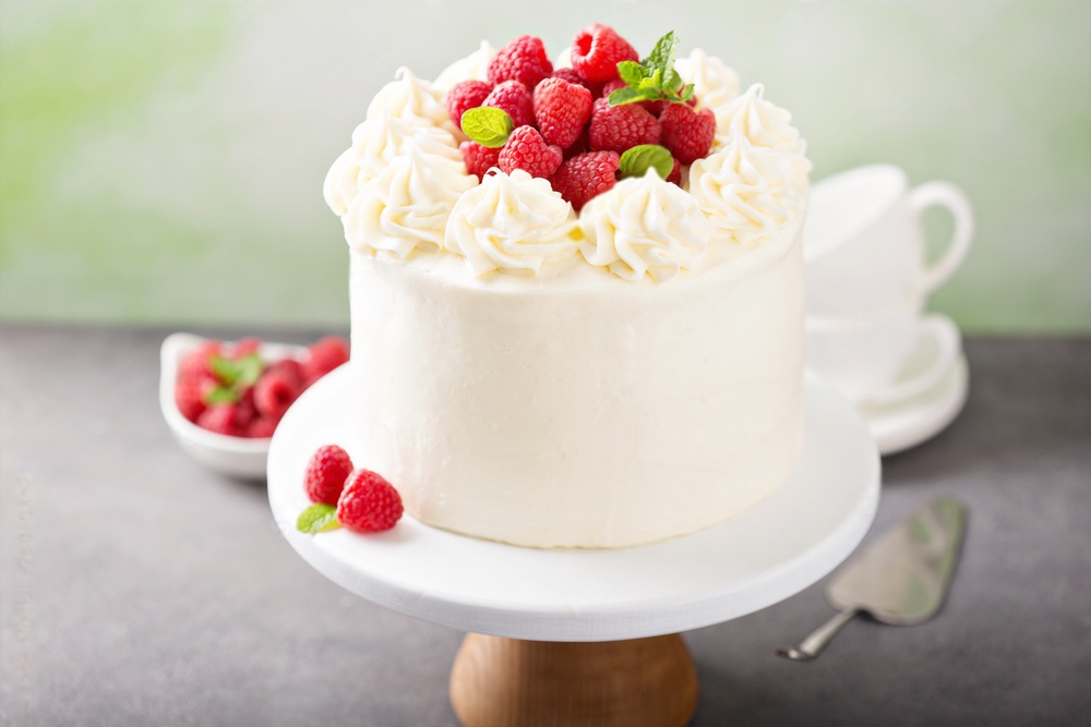 White Chocolate Raspberry Cake Recipe