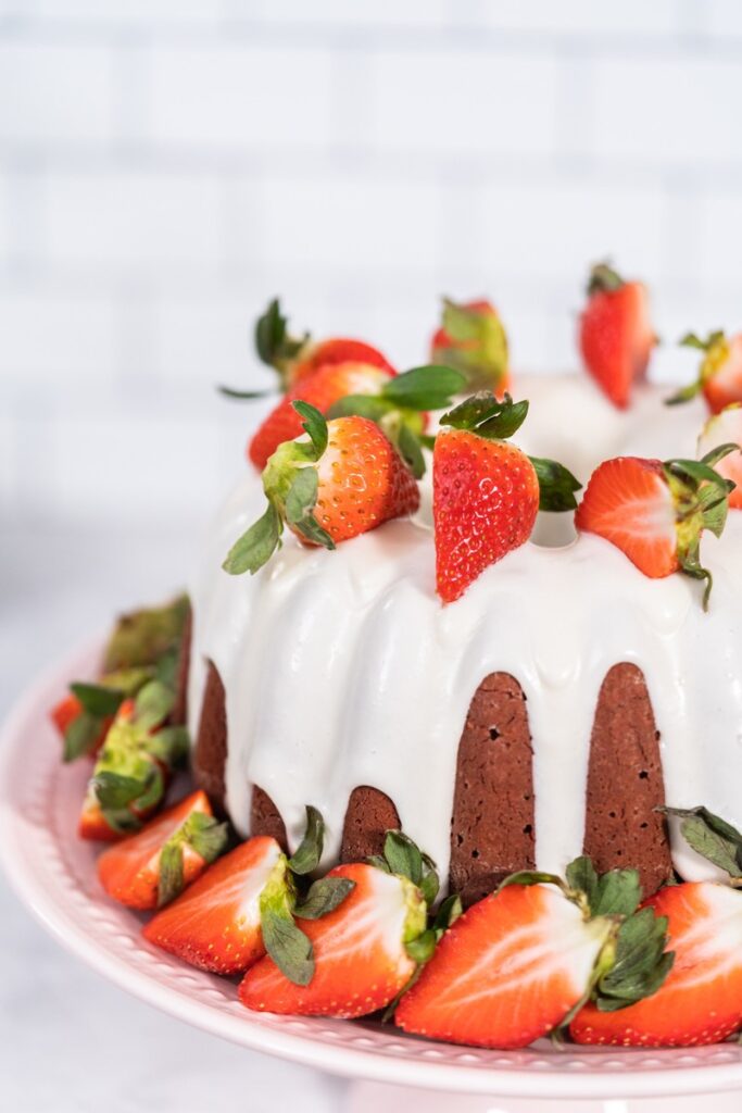 Strawberry Pound Cake