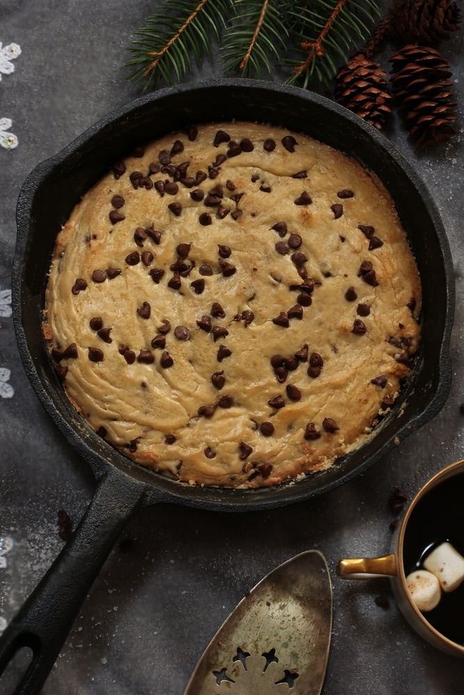 Chocolate Chip Cookie Cake