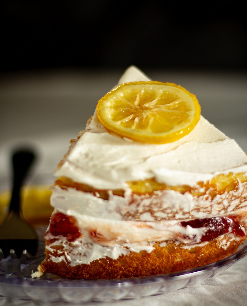 Lemon Strawberry Cake