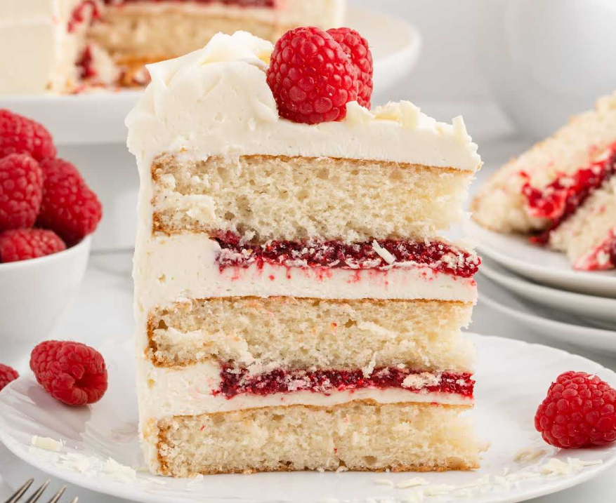 White Chocolate Raspberry Cake Recipe