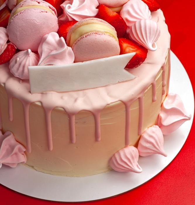 Pink Champagne Cake