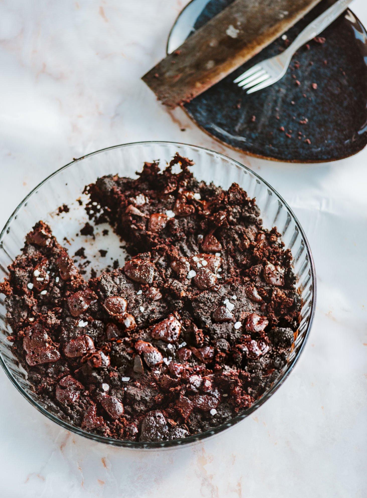 Chocolate dump cake