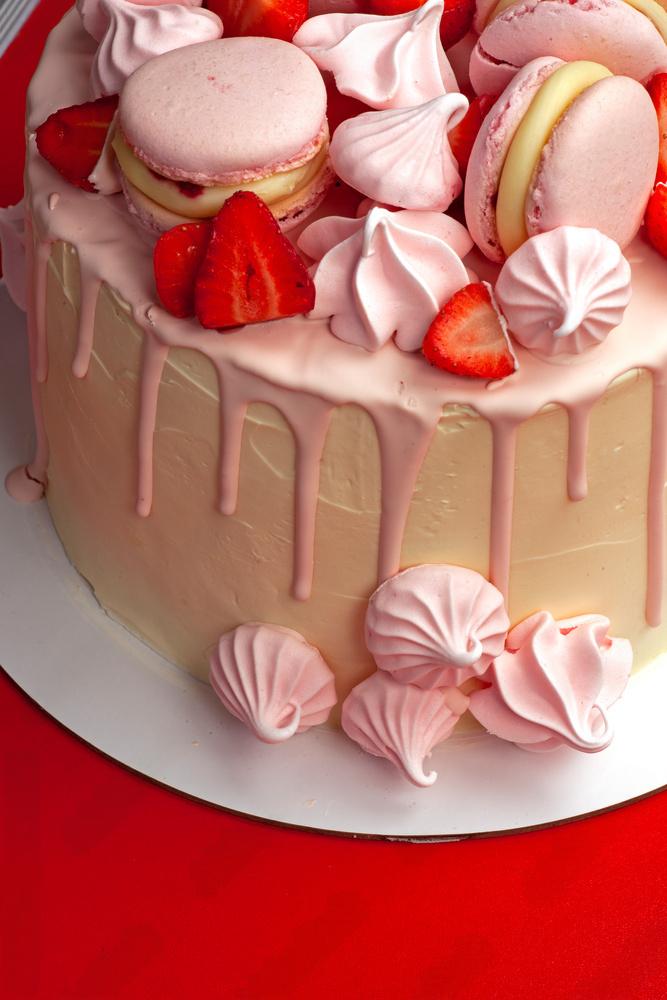 Pink Champagne Cake