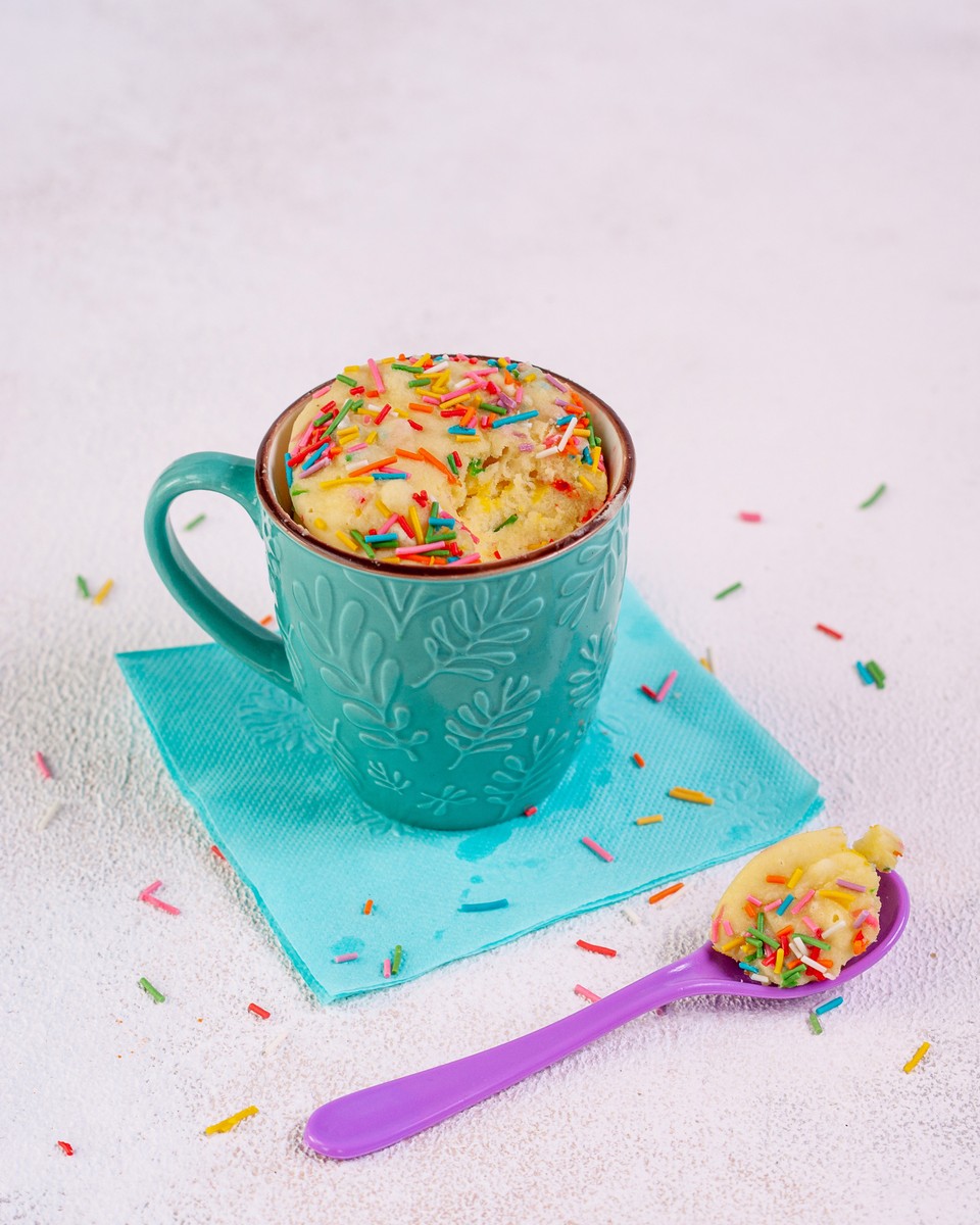 vanilla mug cake