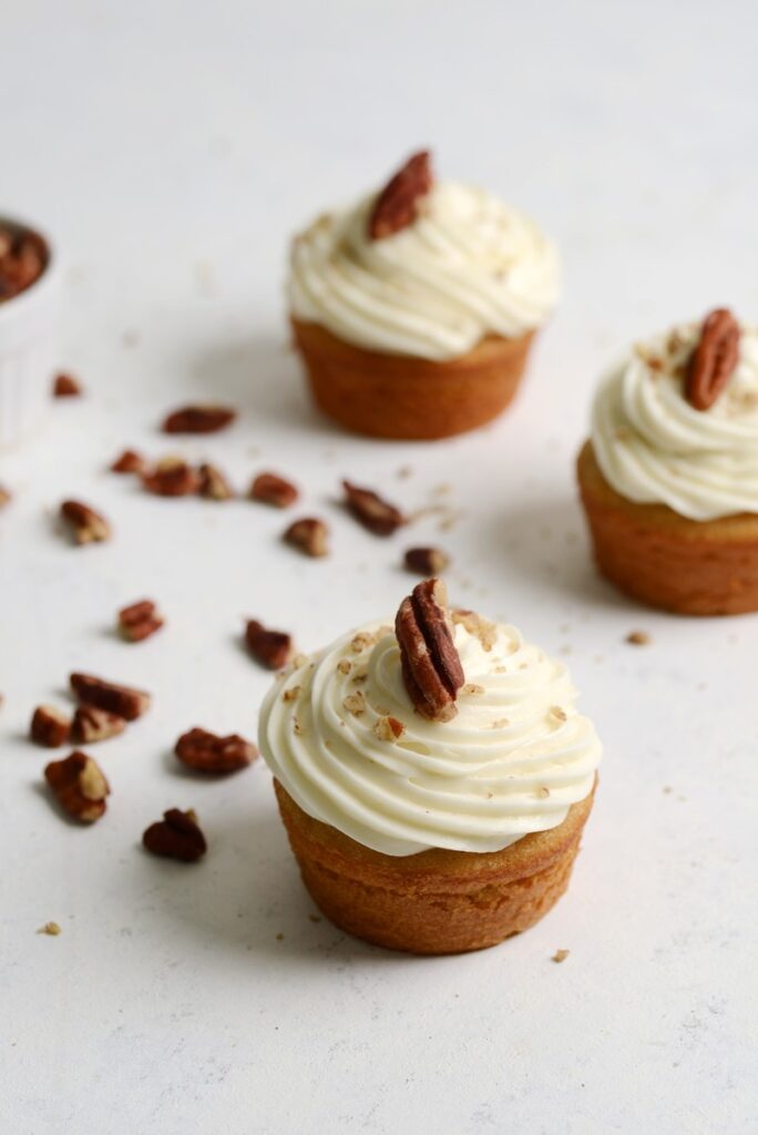 Butter Pecan Cupcakes