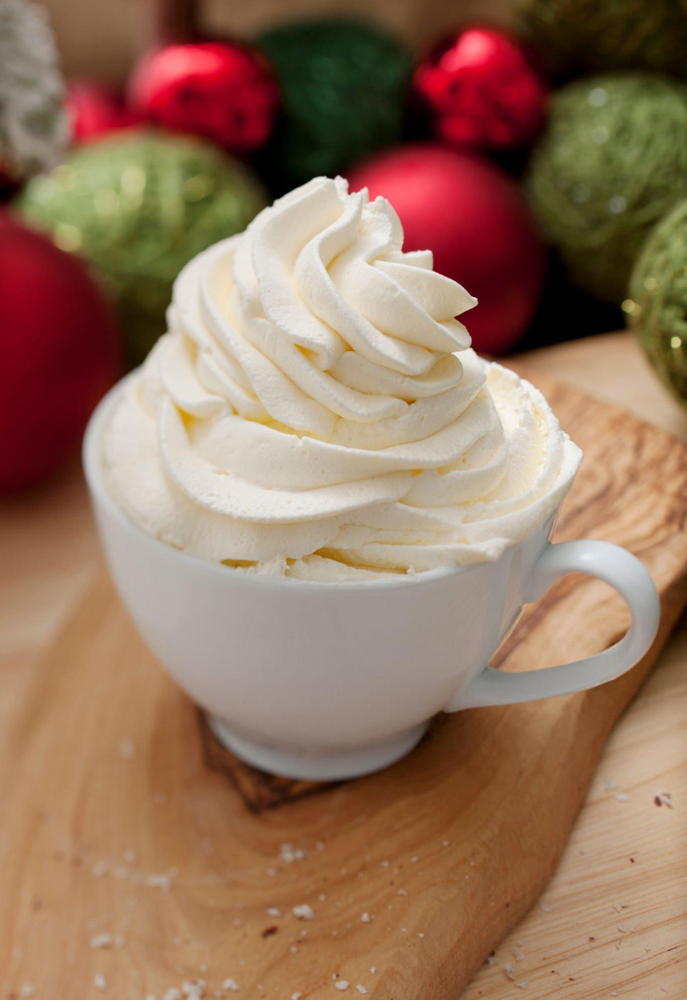 stabilized whipped cream frosting