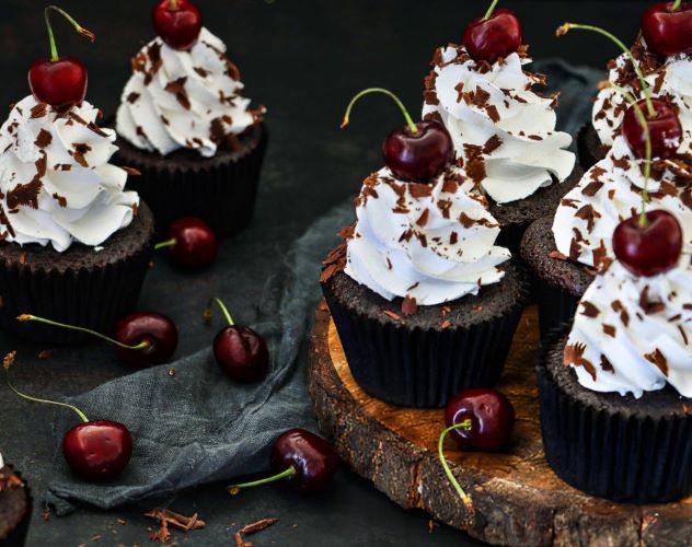 Black Forest Cupcakes