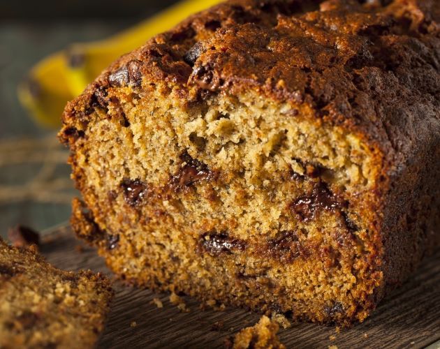 Chocolate chip banana bread