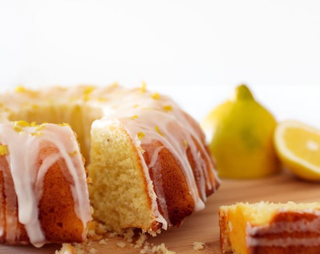 Lemon Cream Cheese Pound Cake