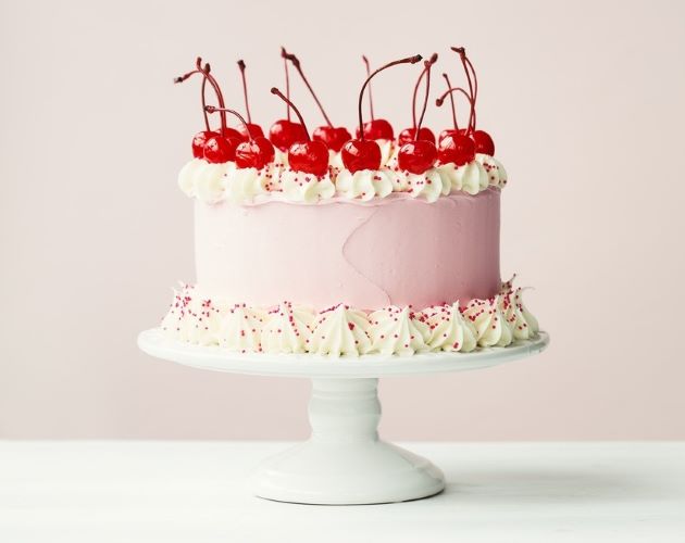 Cherry layer Cake