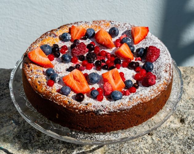 Chocolate Olive Oil Cake