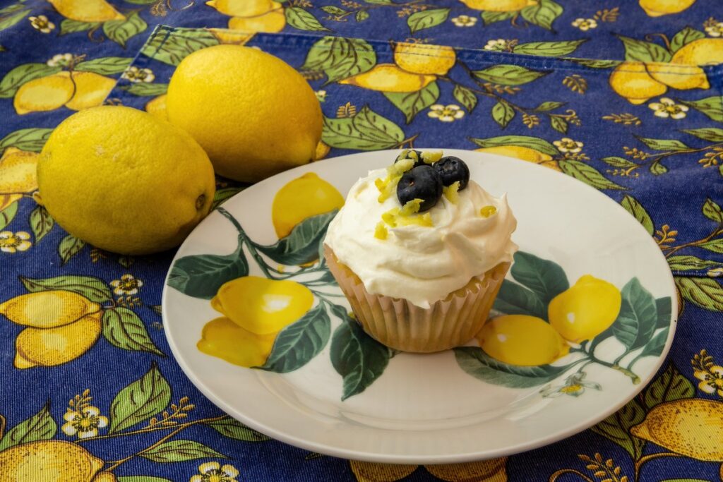 Lemon Blueberry Cupcakes