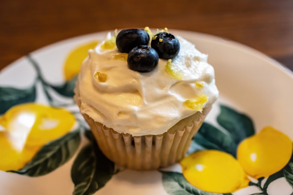 Lemon Blueberry Cupcakes