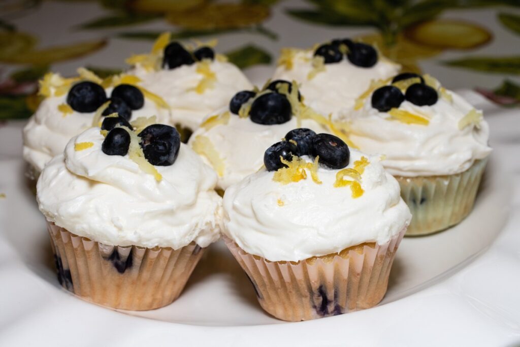 Lemon Blueberry Cupcakes