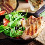 grilled pork chops