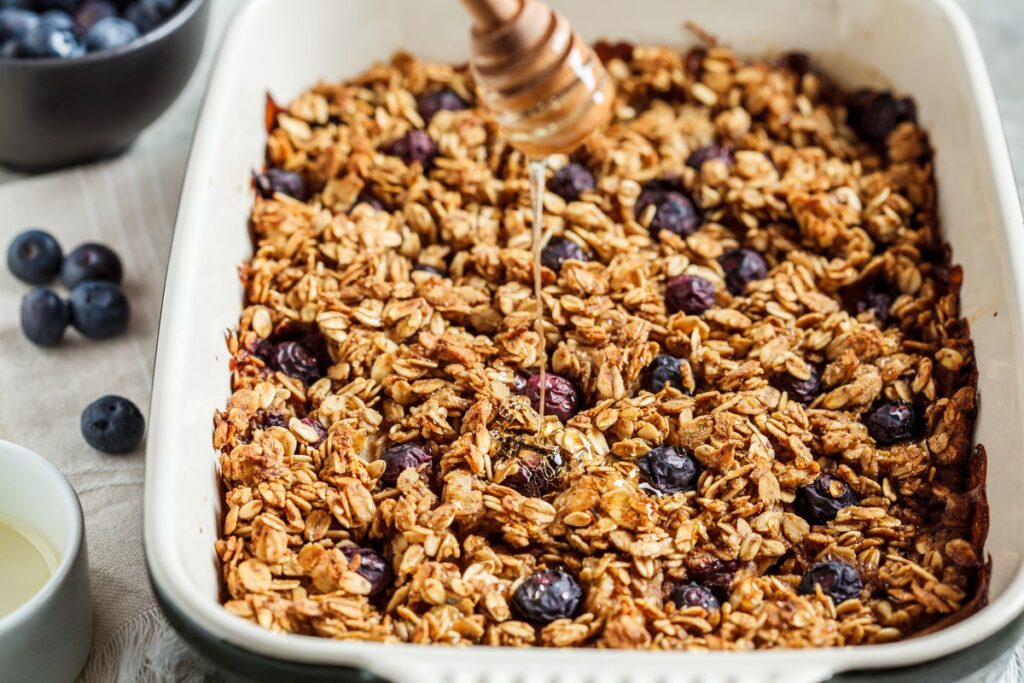 Blueberry Baked Oatmeal