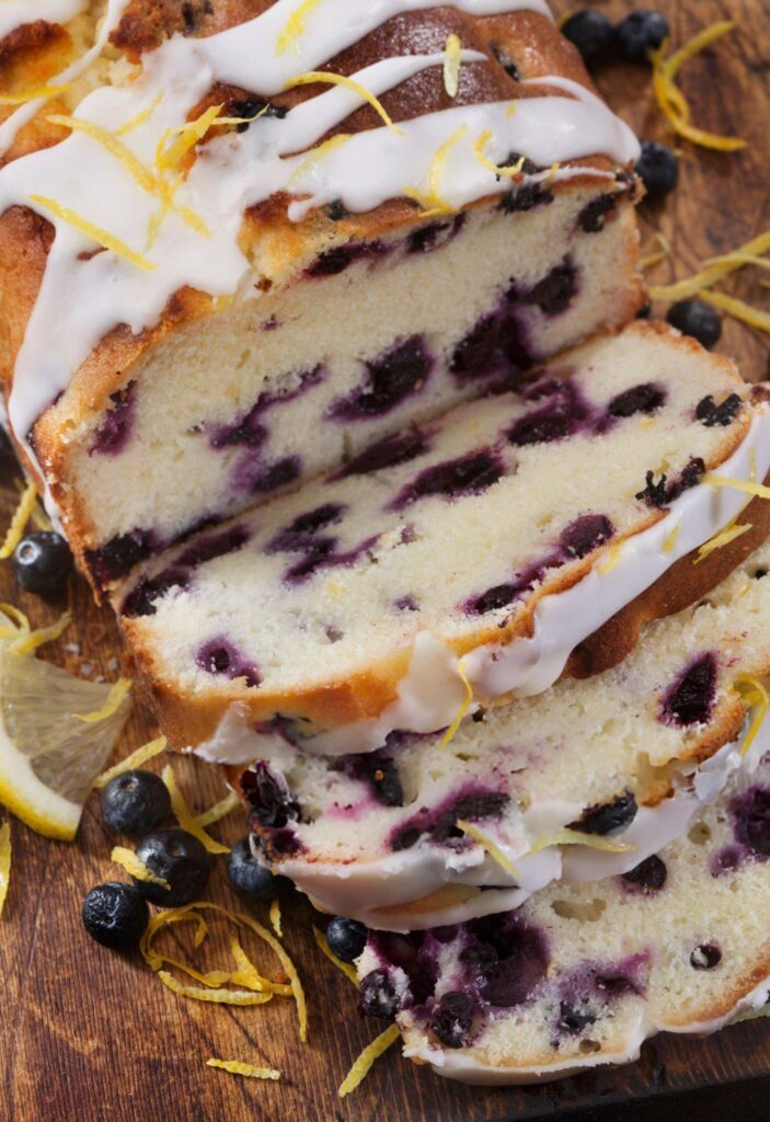 Lemon Blueberry Pound Cake