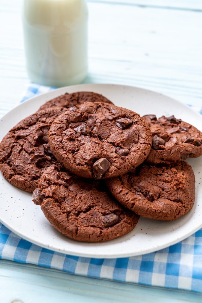 Double Chocolate Chip Cookies