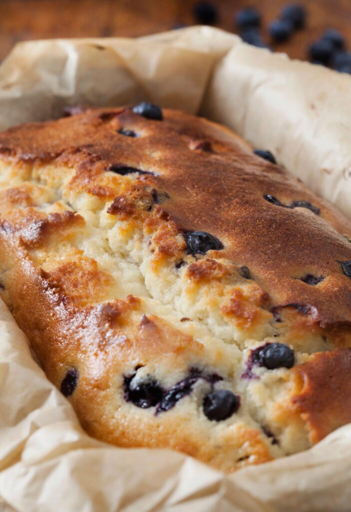 Lemon Blueberry Pound Cake